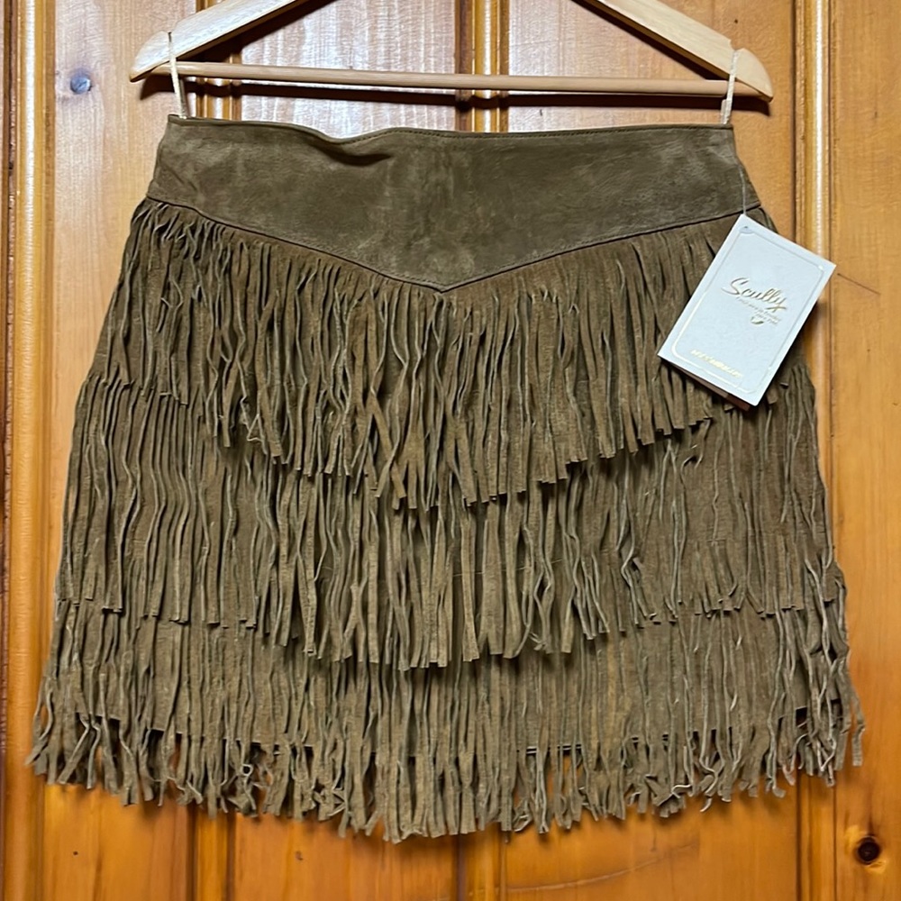 Sculls Fringe Skirt NWT. Size L